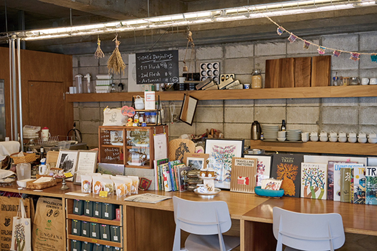 東長崎の〈Tea Shop Parvati〉