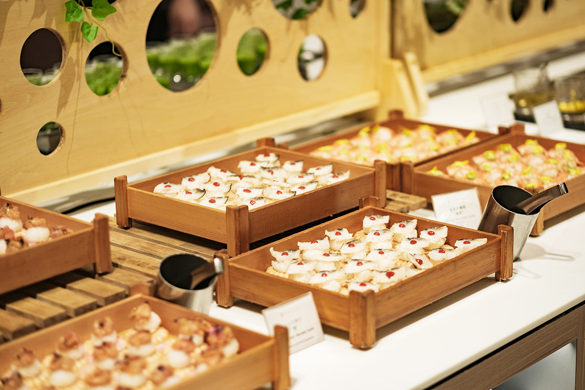 グランドメルキュール淡路島リゾート&スパのビュッフェ