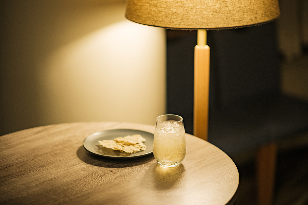 グランドメルキュール淡路島リゾート&スパのウェルカムドリンク