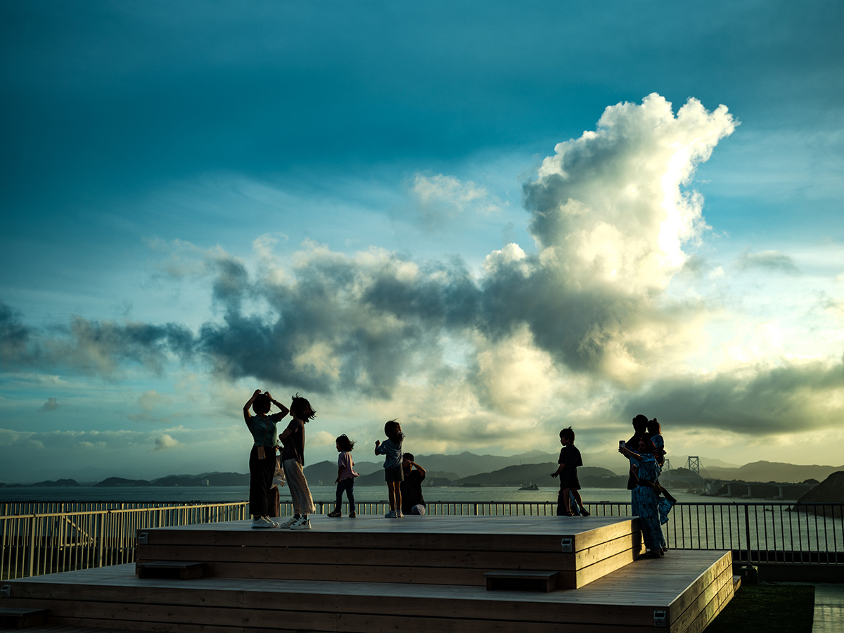 グランドメルキュール淡路島リゾート&スパのテラス