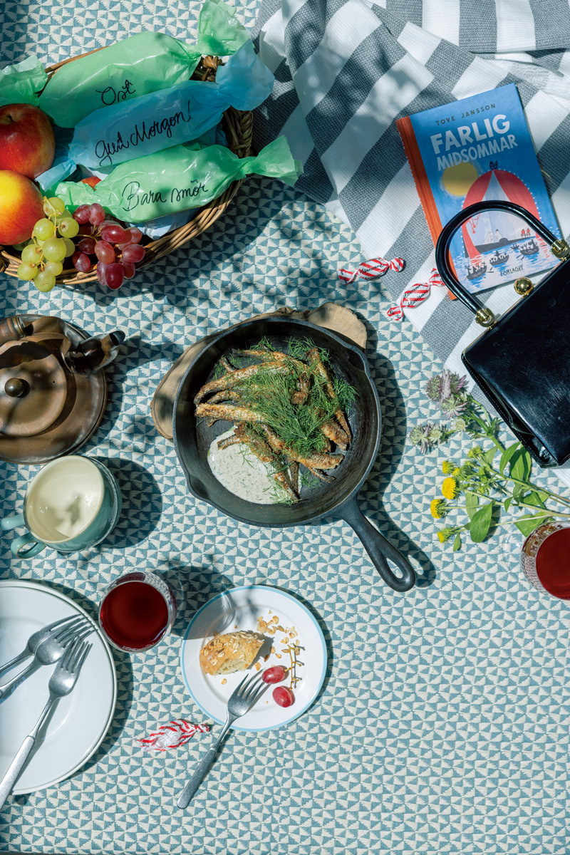 ししゃもの香ばしいバター焼き＆ヨーグルトソース