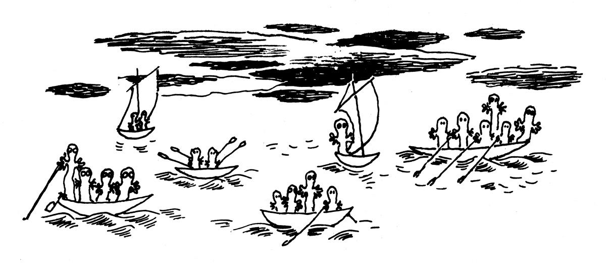 『ムーミン谷の彗星』