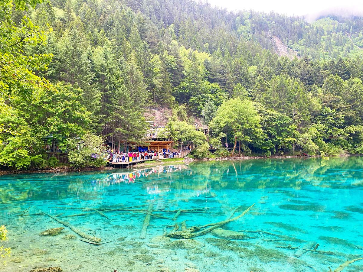 中国の世界遺産「九寨溝(きゅうさいこう)」