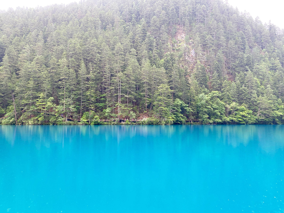 中国の世界遺産「九寨溝(きゅうさいこう)」