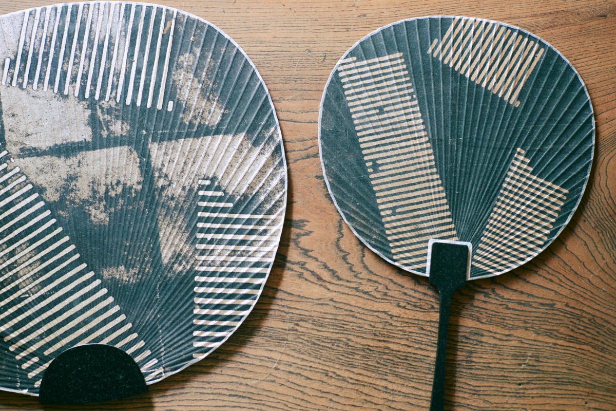 京都の蜂屋うちわ職店