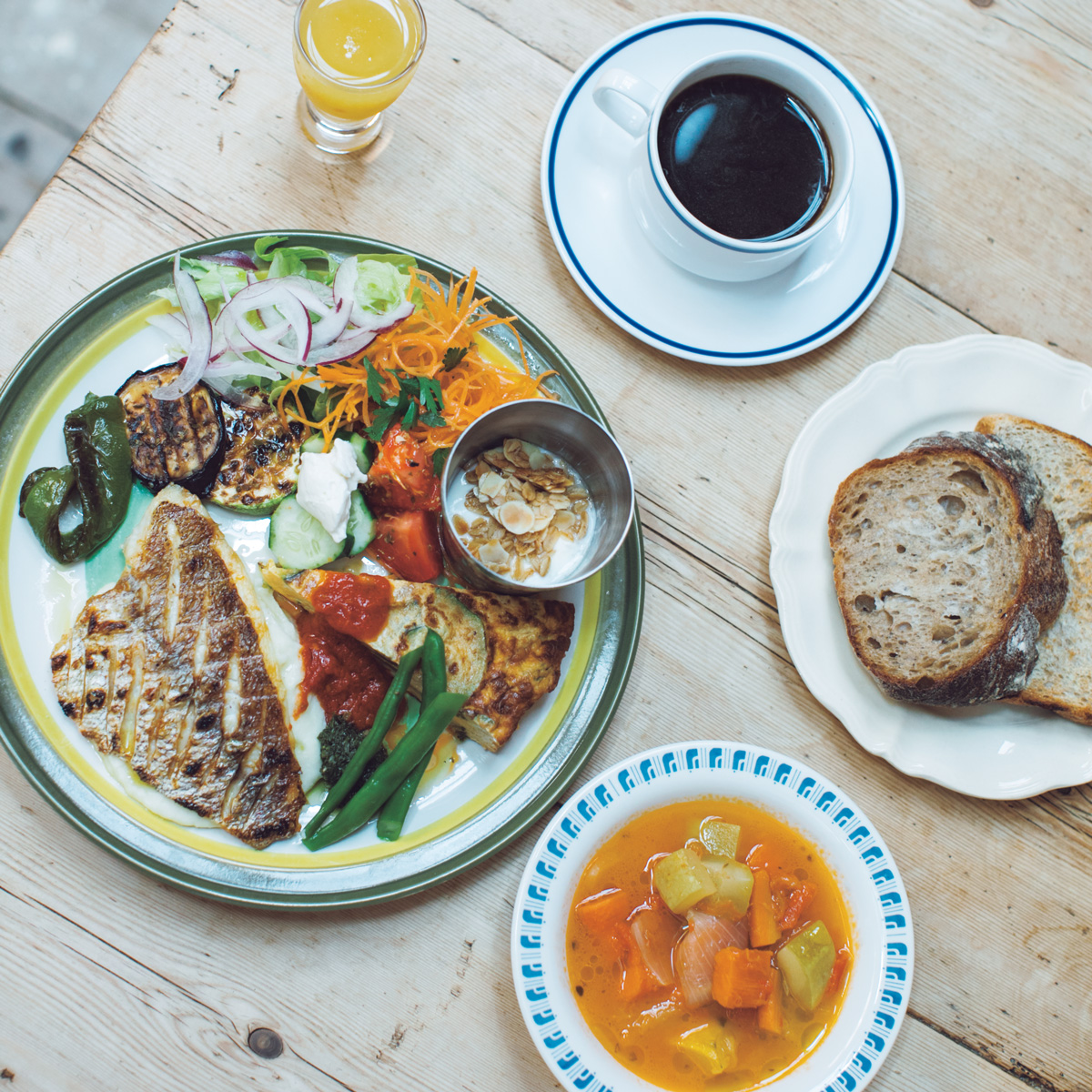 京都の朝ご飯〈OHARU〉の「おはようAセット」