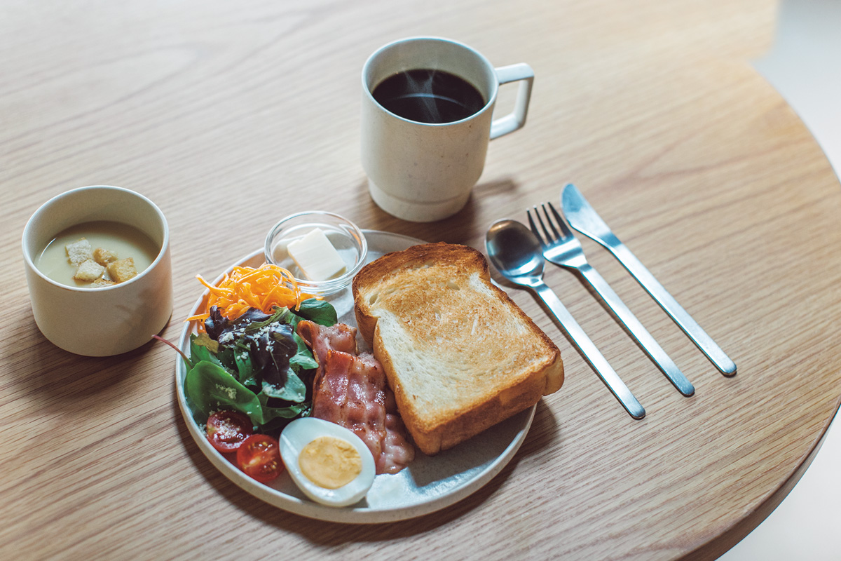 京都の朝ごはん〈OUI.〉の「OUI.モーニングプレート」