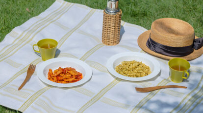 袋から出してすぐ食べられる。絶品防災食「そのままPASTA」。
