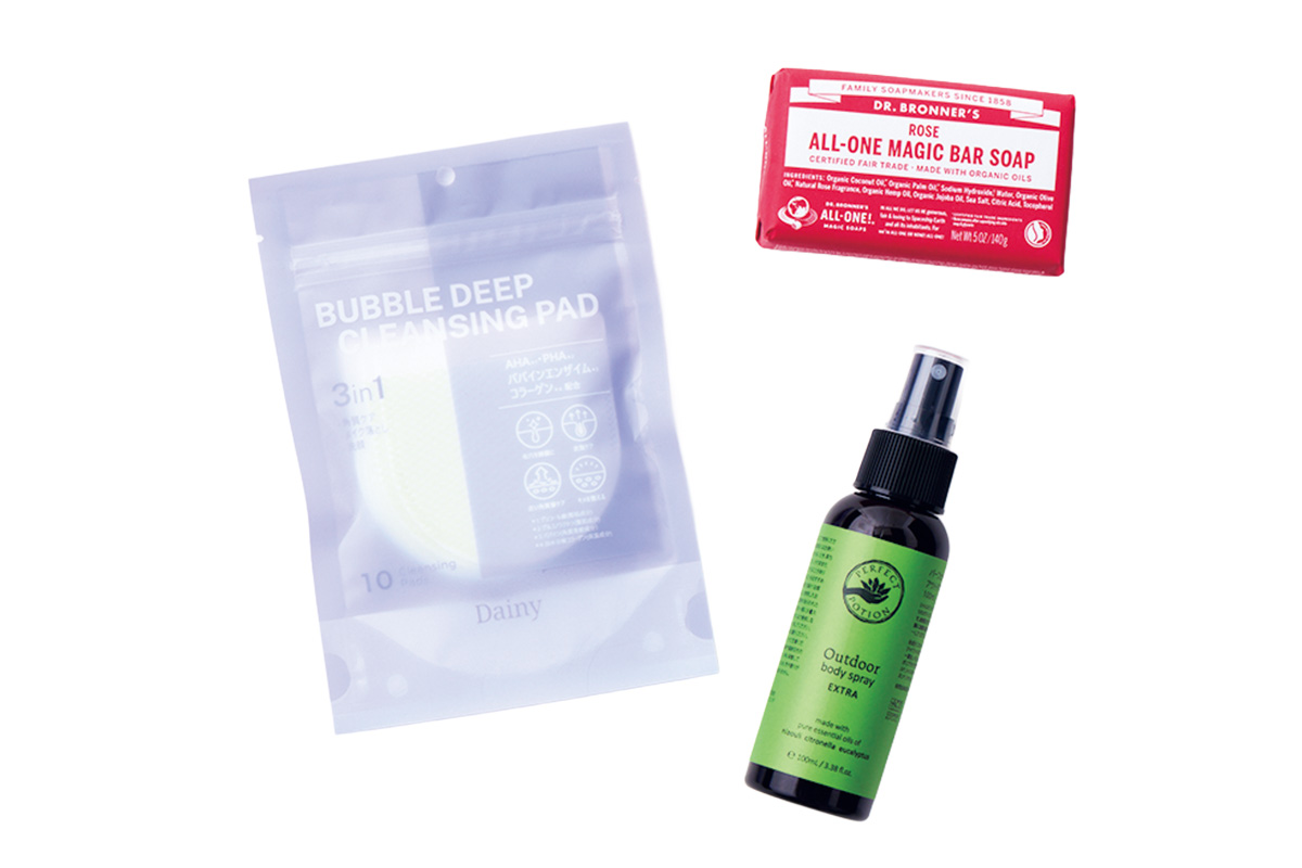 海外旅行で役立つ持ち物3. コスメはオールマイティで使い捨て＆ミニマムに。