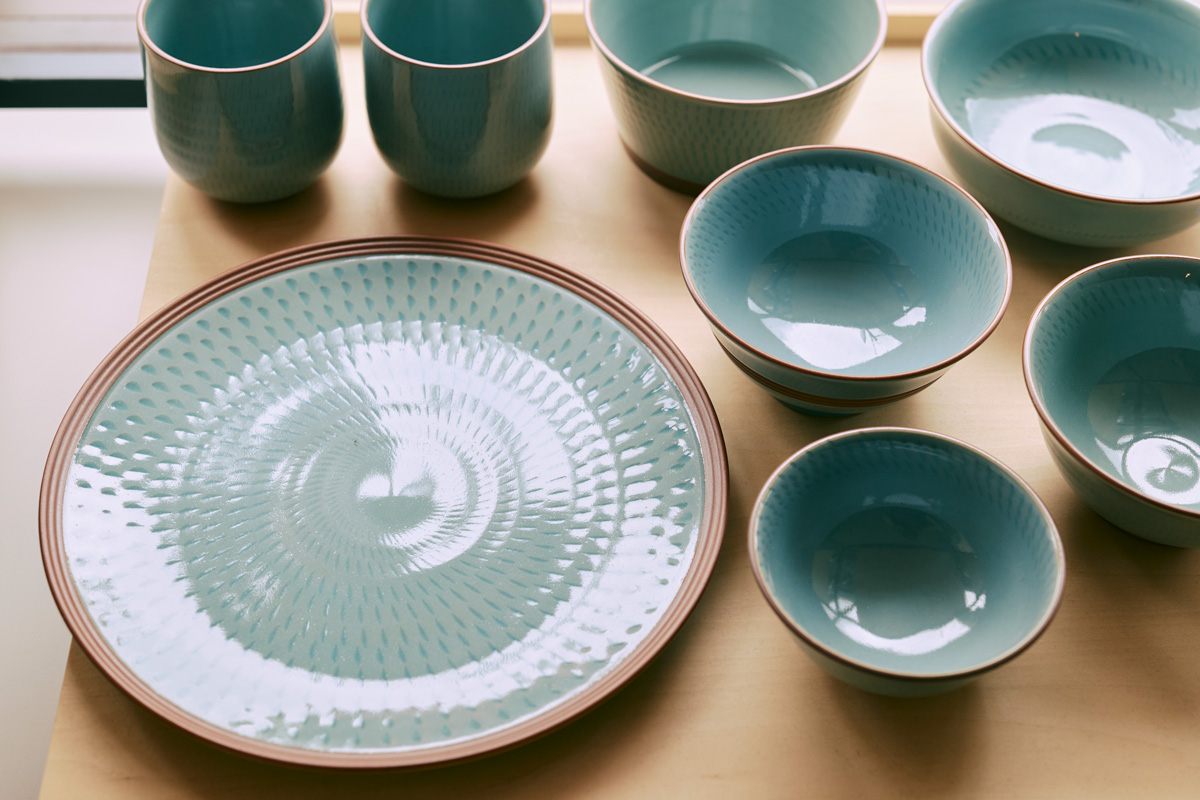 京都の土偶小物の蘇嶐窯