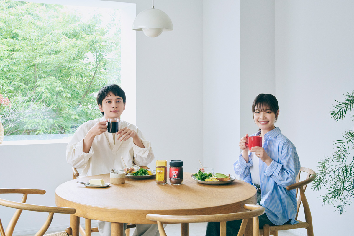 北村匠海と岸井ゆきのが体験する、「ネスカフェ」と最高の朝ごはん：絶品トースト編