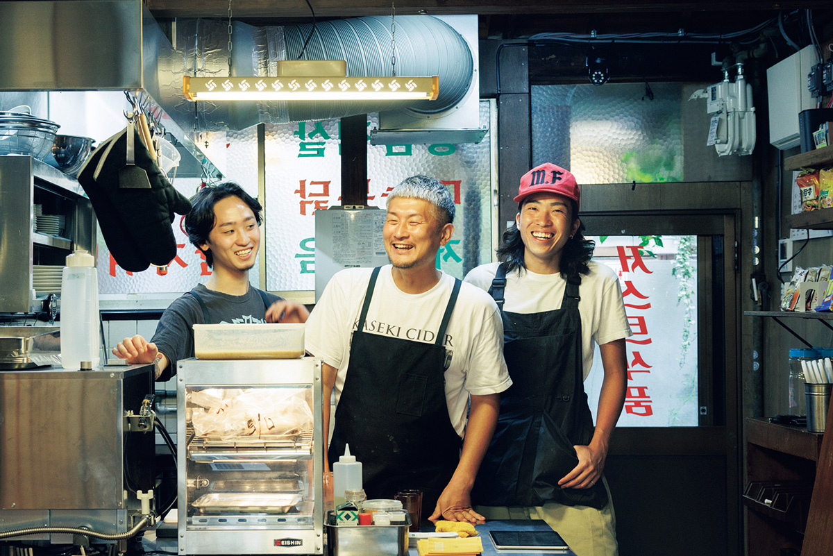 京都の韓国角打ちの店〈ジャスト食品〉