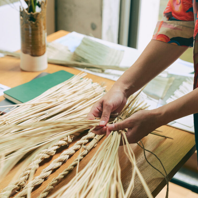 アートを制作する現場を見ながら制作にまつわる考えを直接聞けるのがおもしろい。