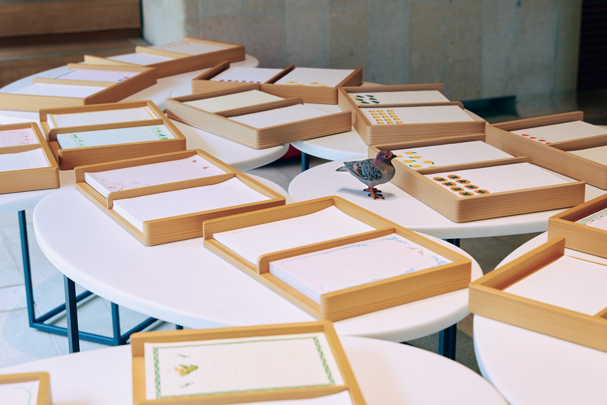 京都鳩居堂のレターバイキング