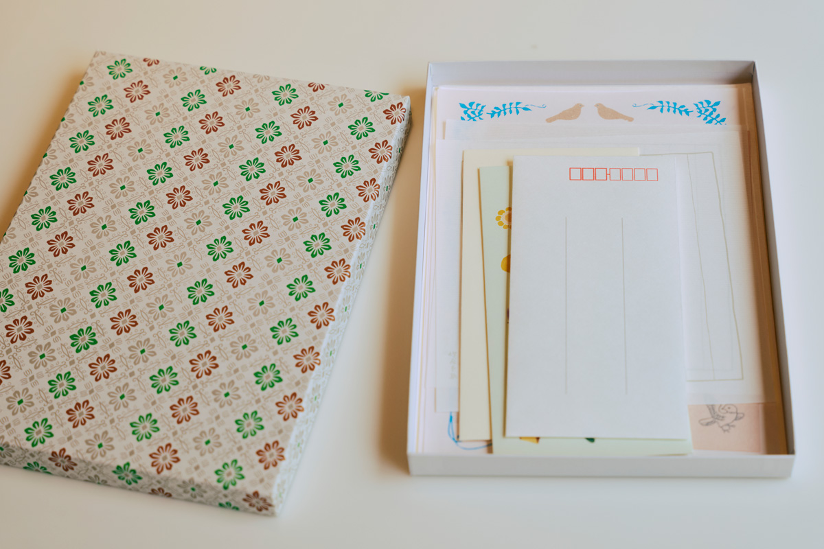 京都鳩居堂のレターバイキング