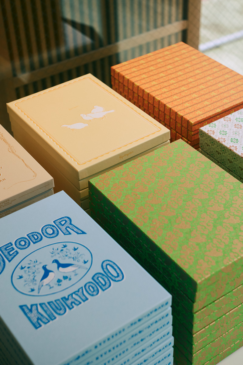 京都鳩居堂のレターバイキング