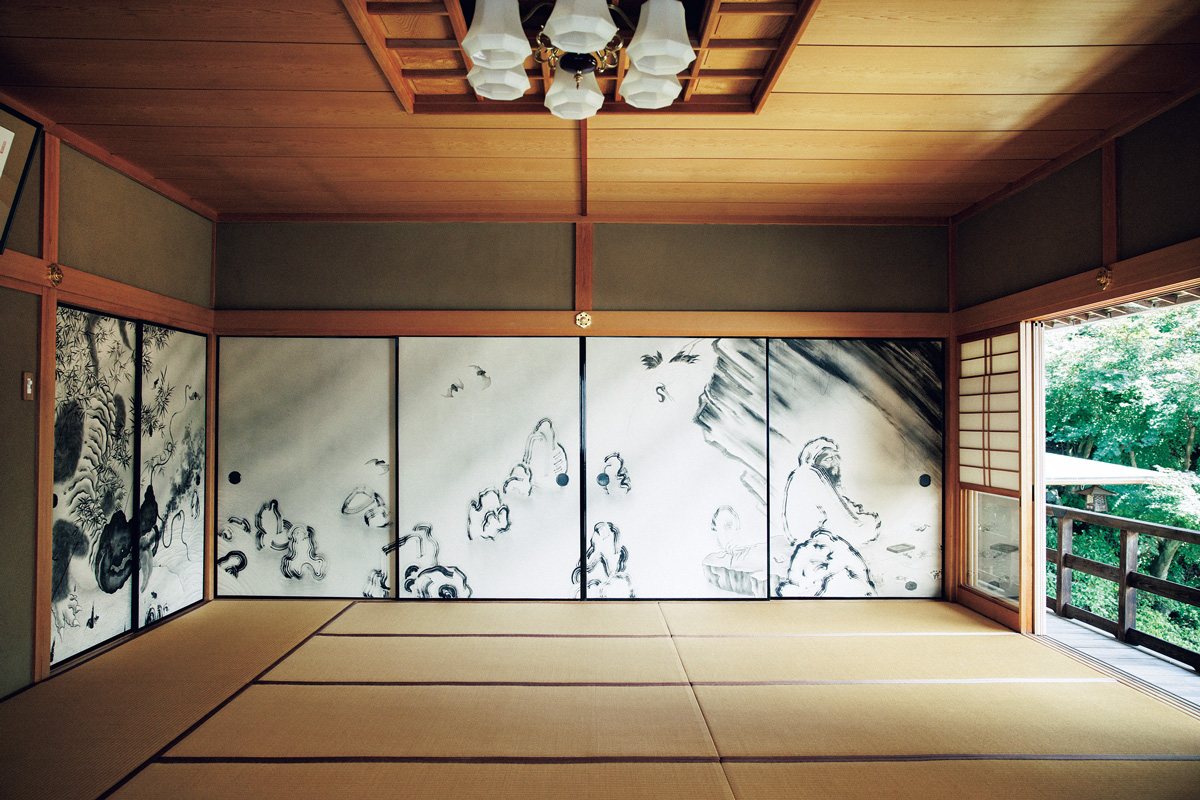 〈東福寺〉敷地内の〈光明院〉でアート体験