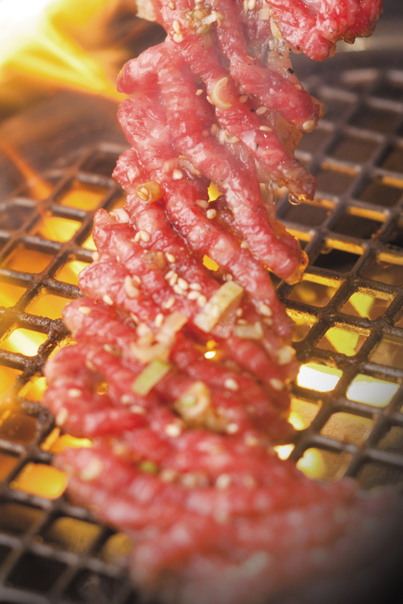 銀座三越11階の〈焼肉 叙々苑〉