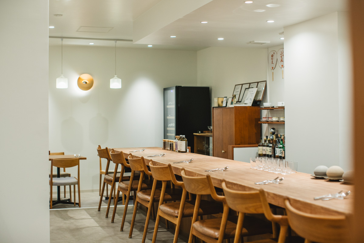 京都のフルーツの個性を伝える、芸術的なフレッシュタルト。〈Harmonika〉