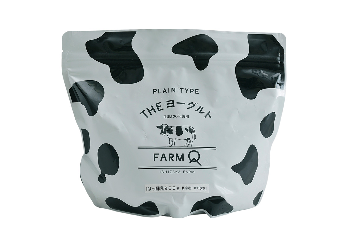 京都の愛されスーパー〈FRIEND FOOD〉のおすすめ　熊本県〈石坂ファーム〉のTHE ヨーグルト（プレーン）