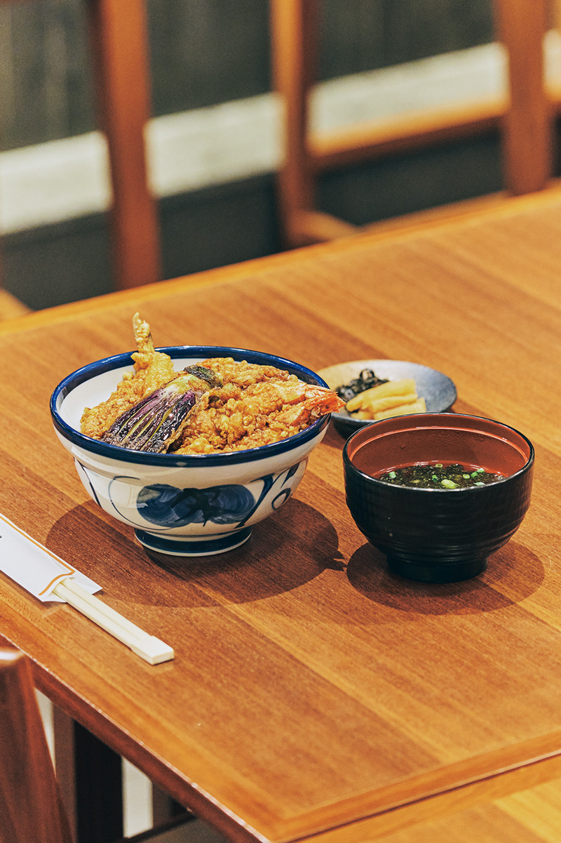 銀座 天國のお昼天丼