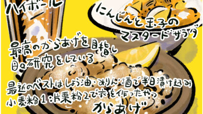 今夜は「ハイボール」で晩酌！『じゃあ、あんたが作ってみろよ』作者・谷口菜津子の晩酌日記｜DAY8