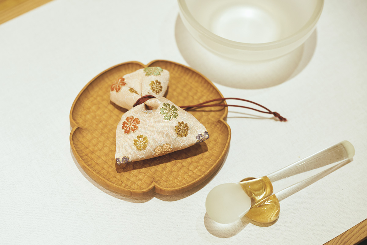 森香澄さんが作った香り袋