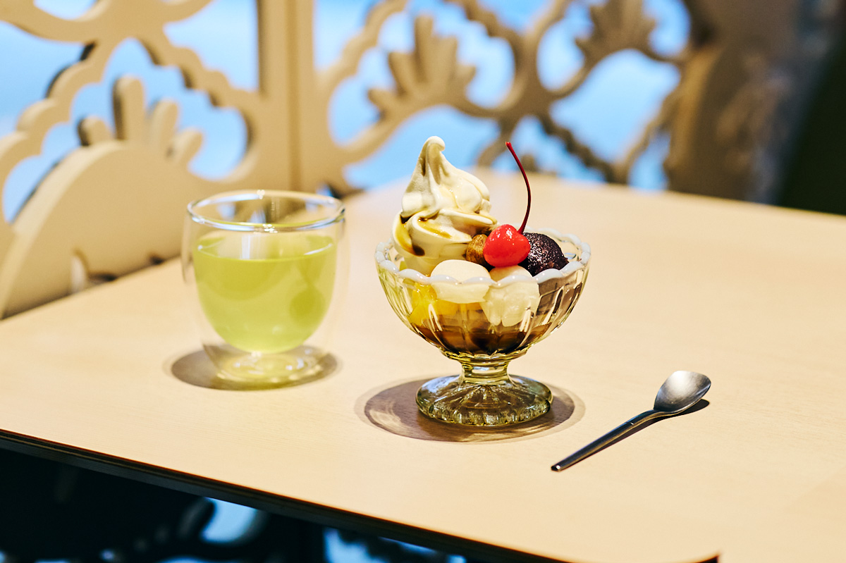 榮太樓總本鋪 日本橋本店のあんみつ