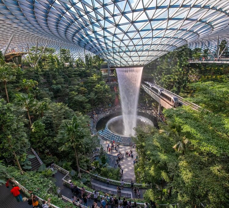 シンガポールのチャンギ空港