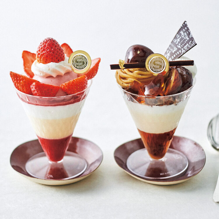 資生堂パーラー 銀座本店ショップのケーキパフェ