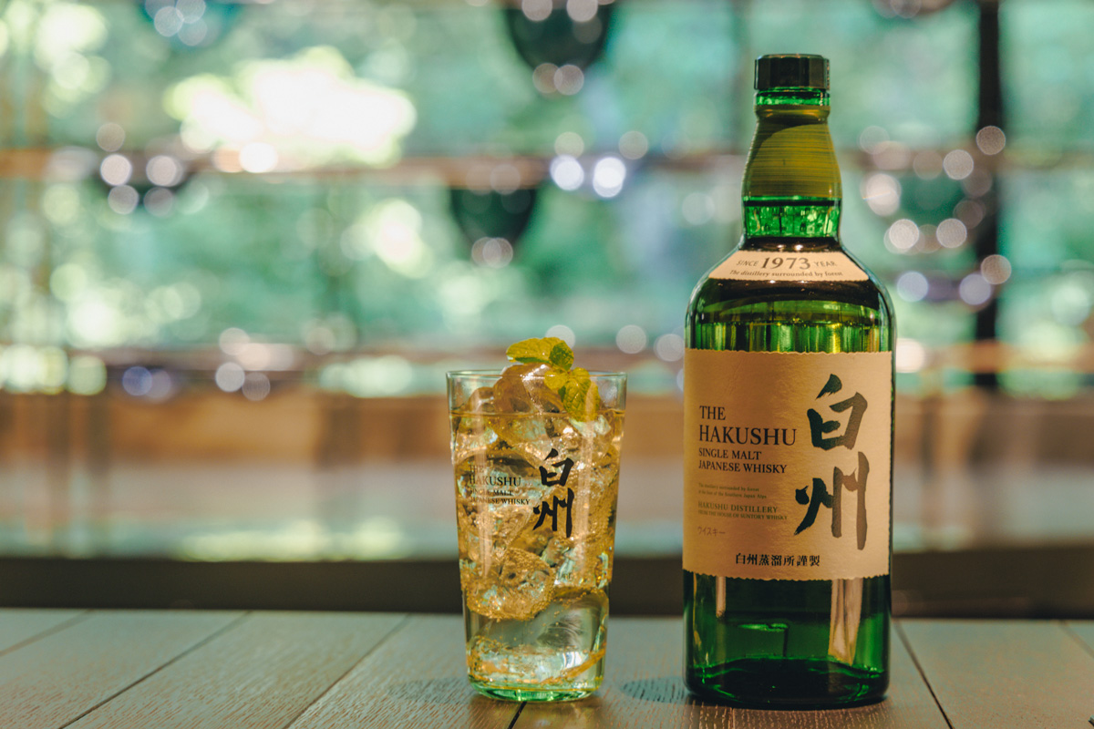 山梨のサントリー白州蒸溜所で作られた白州