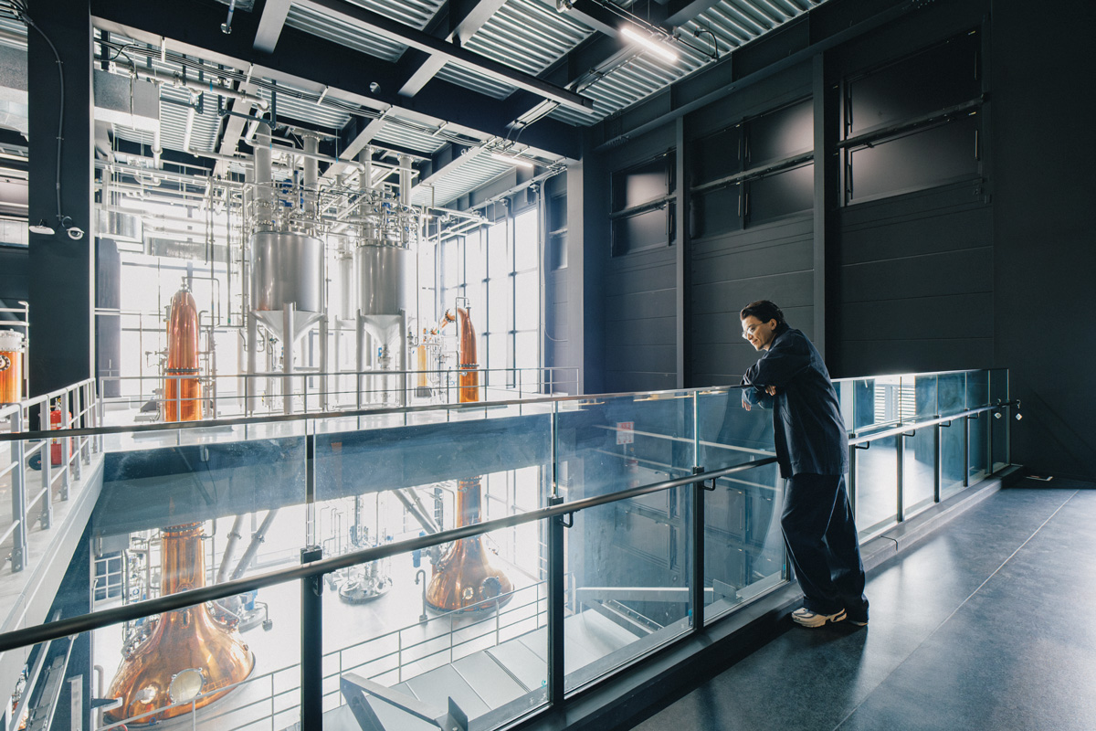 サントリー大阪工場（スピリッツ・リキュール工房）とKREVA