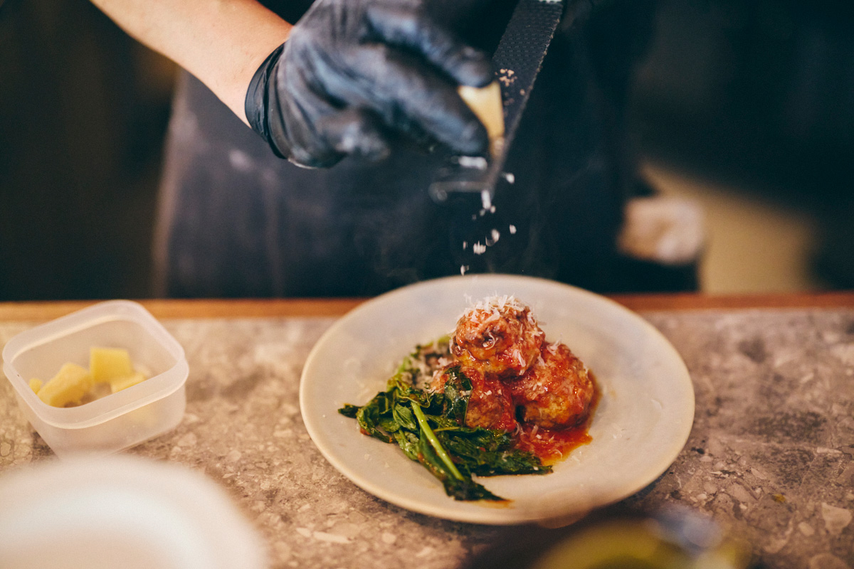 新宿御苑のピザ屋