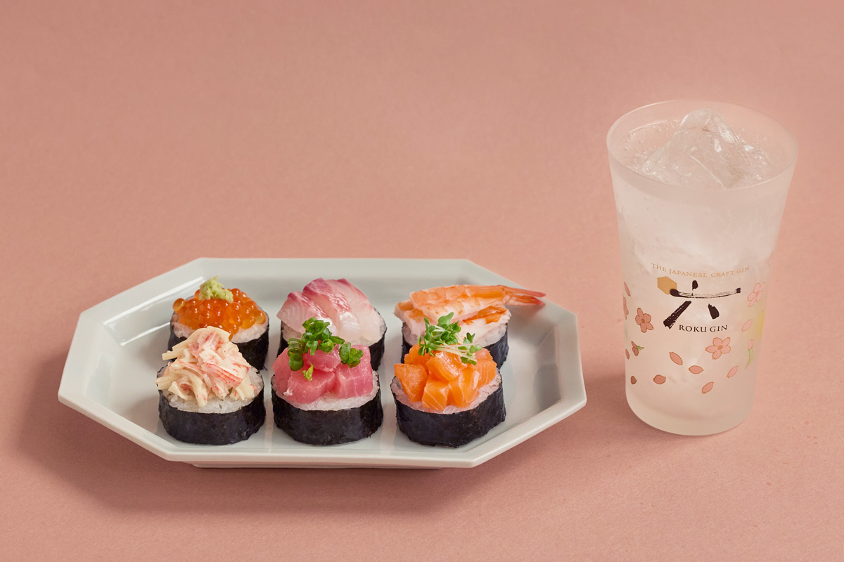 寿司ピンチョスとロクROKU