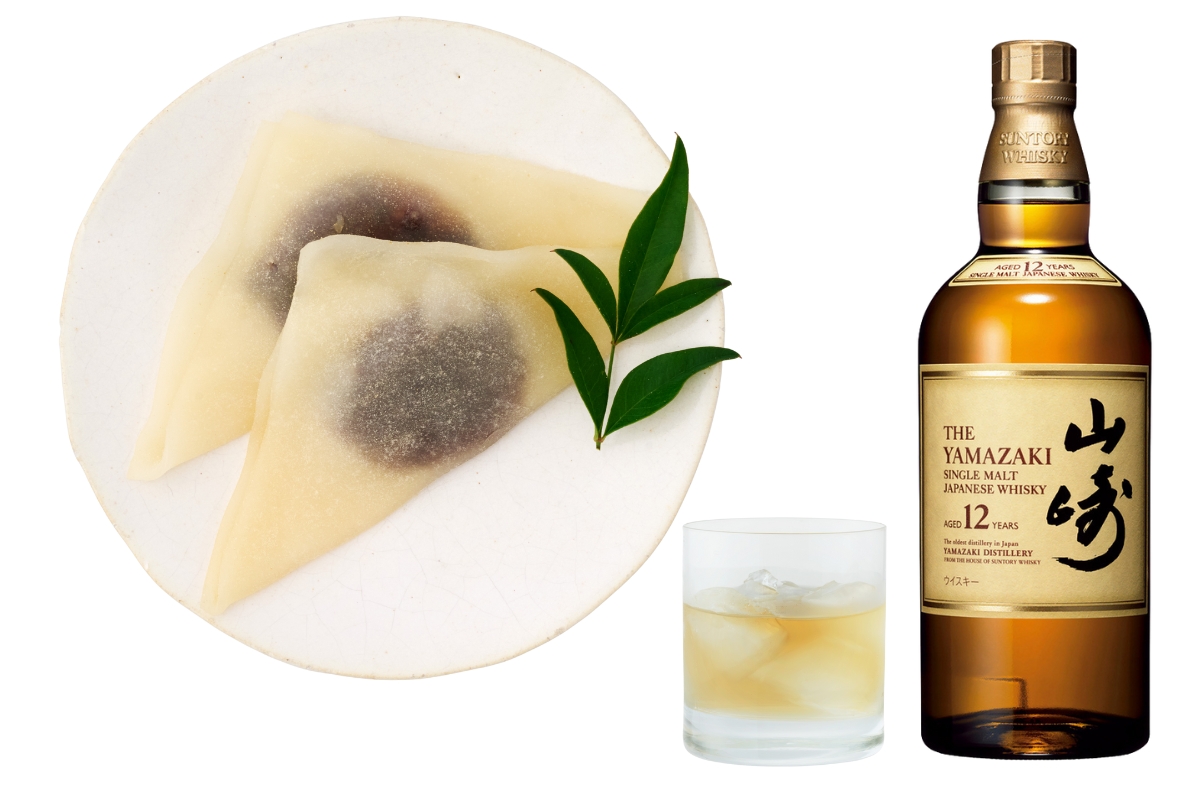 生八ツ橋×「山崎12年」のハーフロック