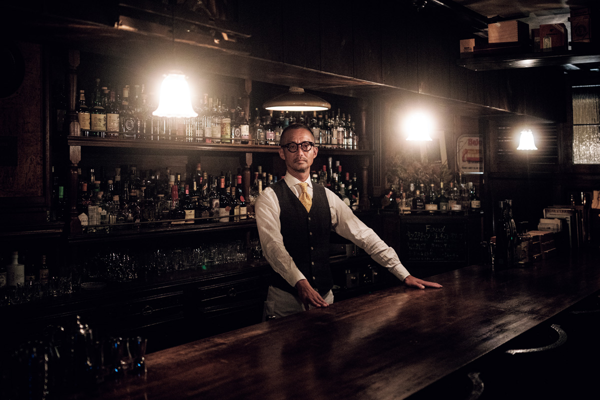 BAR CIELOのオーナーバーテンダーの稗田さん