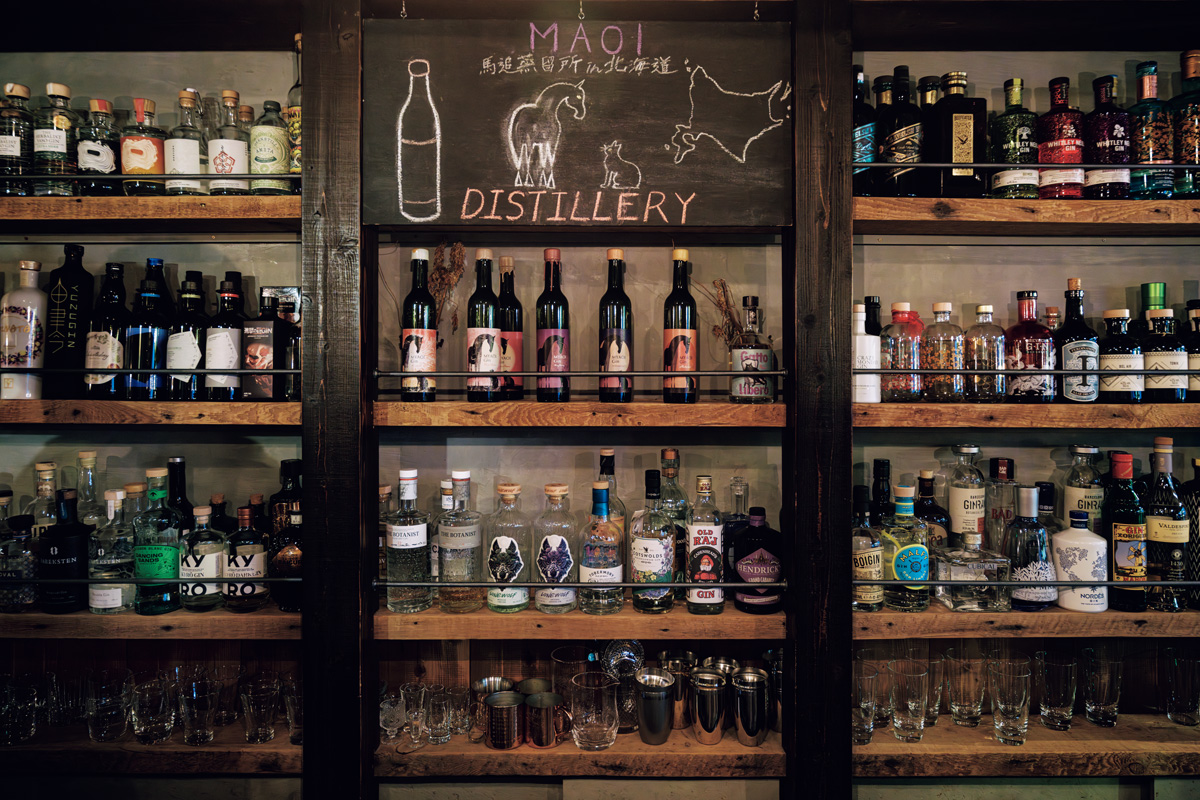 BAR CIELOのボトル