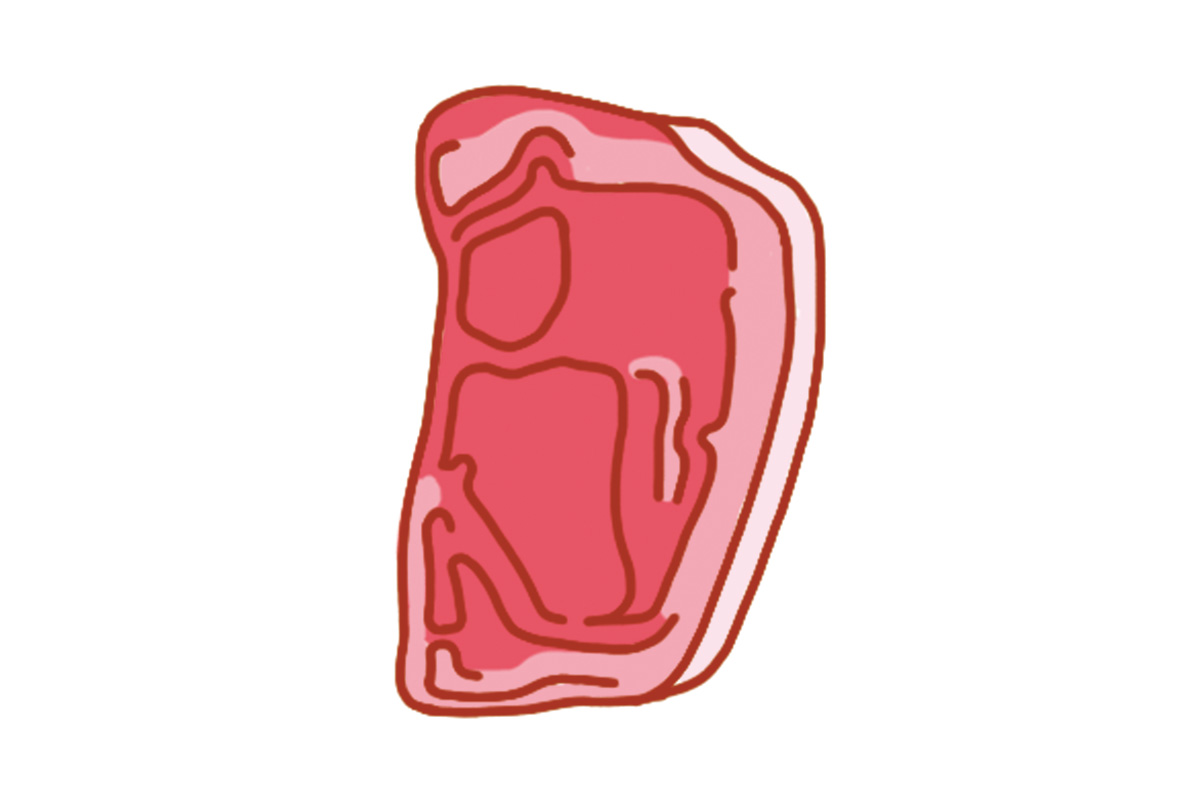 牛肉のイラスト