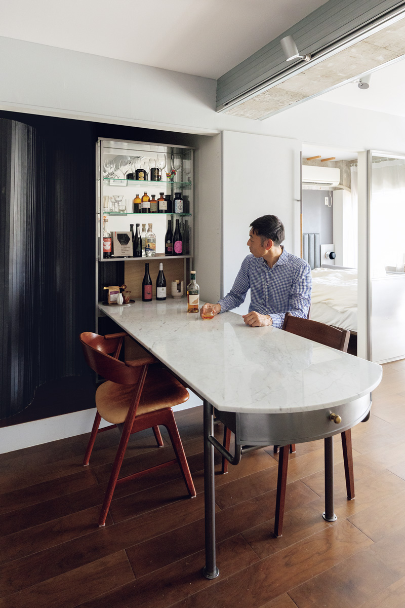 バースペースがあるおしゃれな家