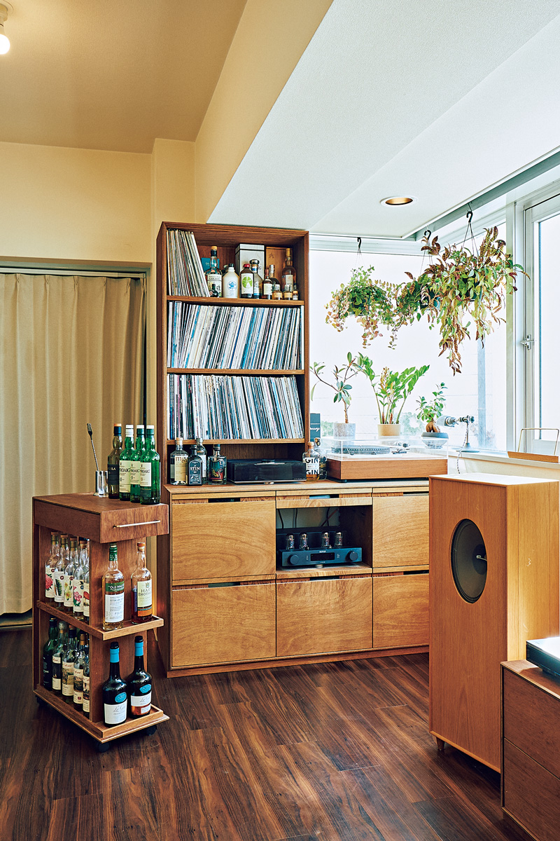 バースペースがあるおしゃれな家