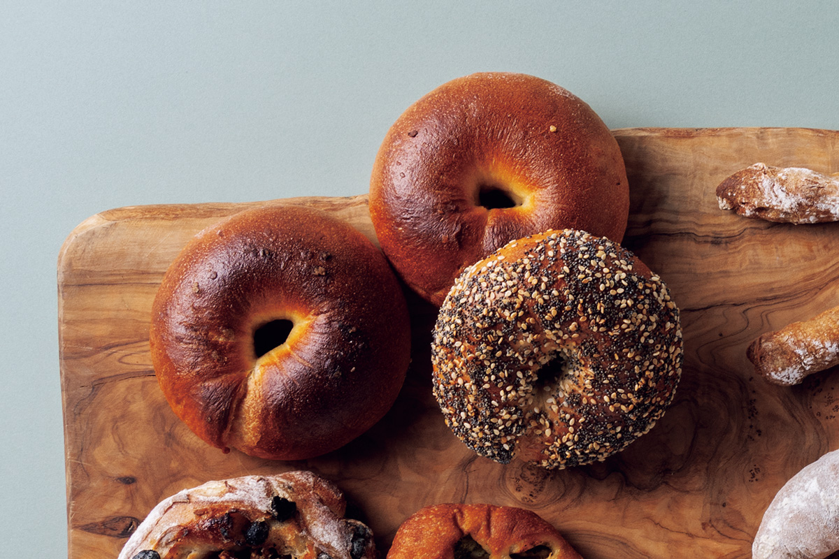 【大阪】〈QUOI〉の「ベーグル3点セット」