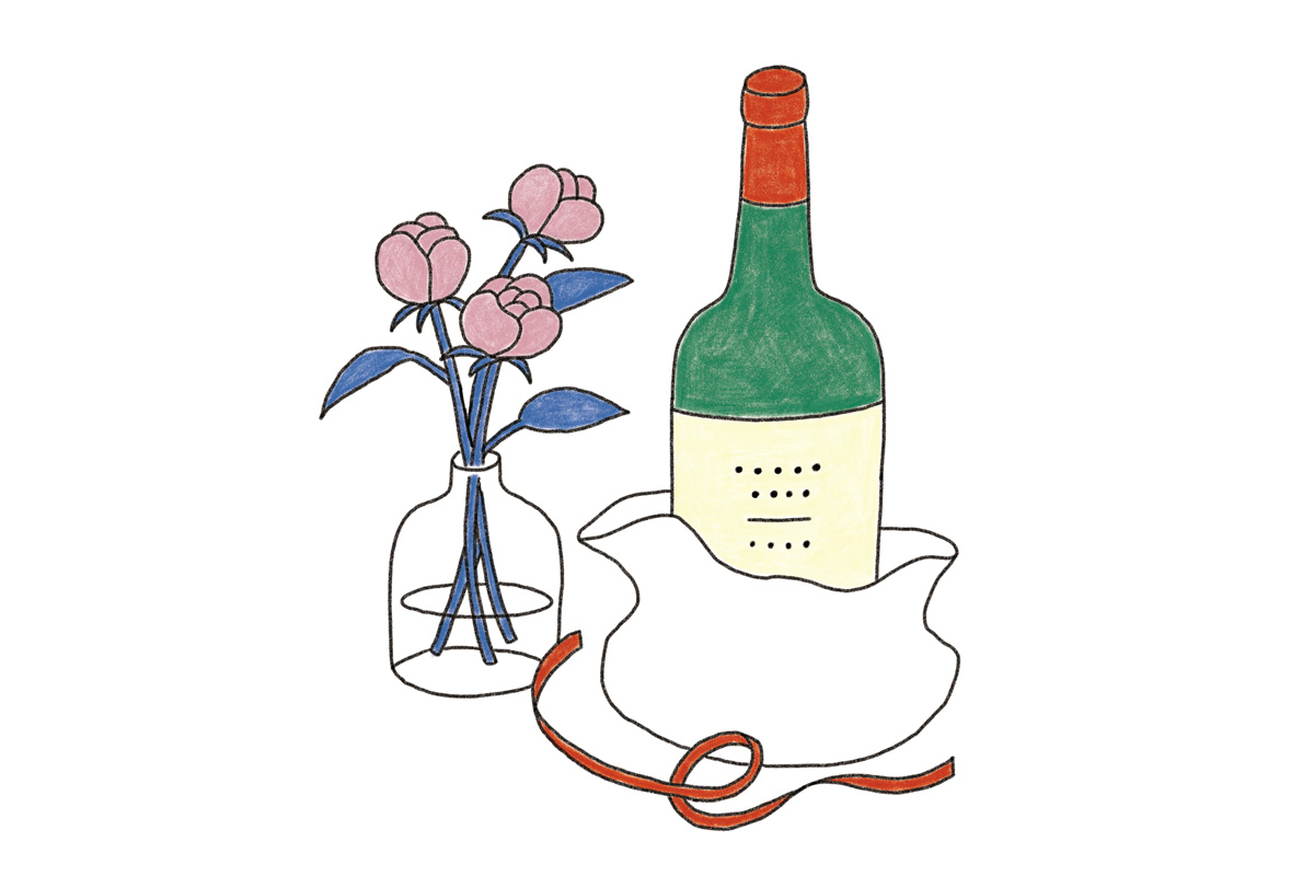 ギフト お酒 イメージイラスト