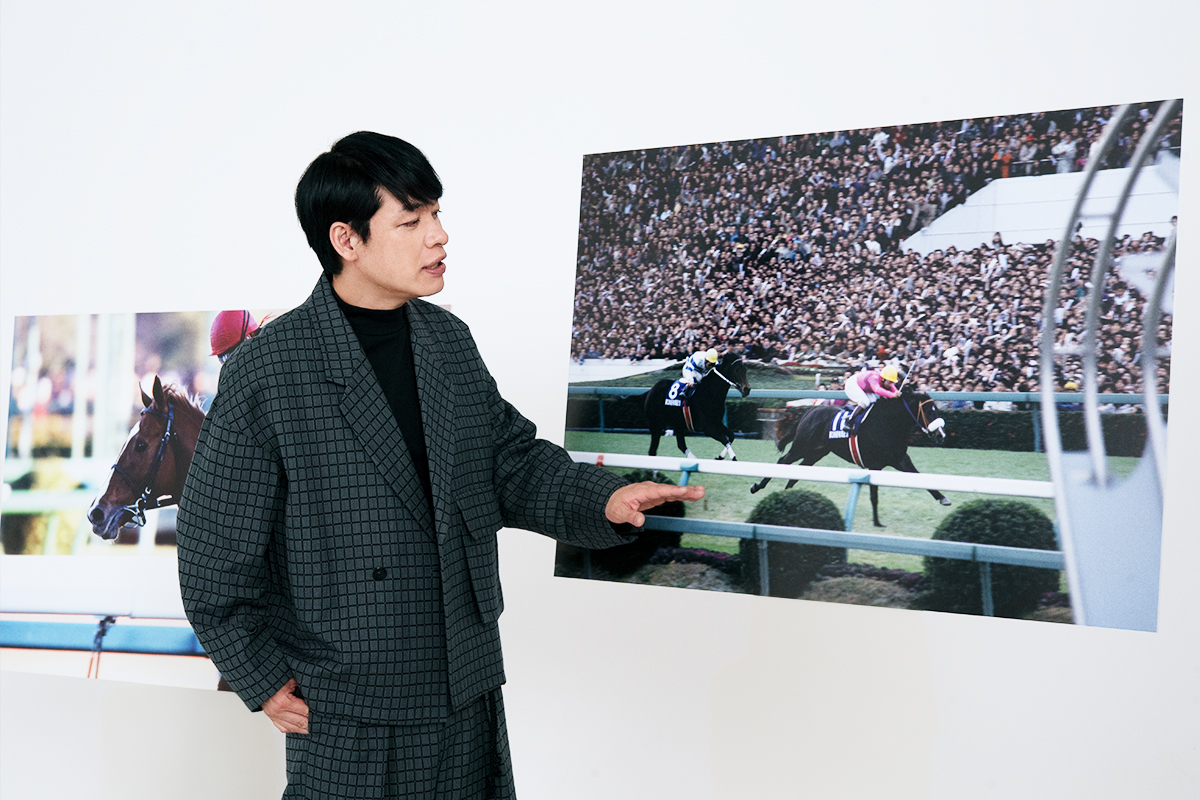 競馬について語る麒麟の川島明