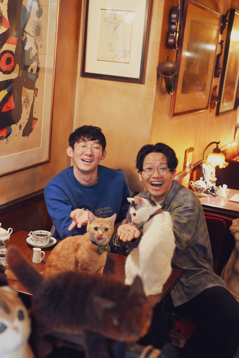 堂前透 (ロングコートダディ) ×亜生 (ミキ) の猫トーク