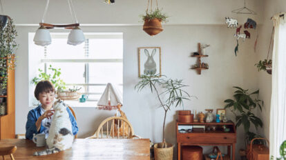 肉球観察スポットや猫穴もある！ 〈オルネコ〉の商品企画担当者の猫ファーストな家