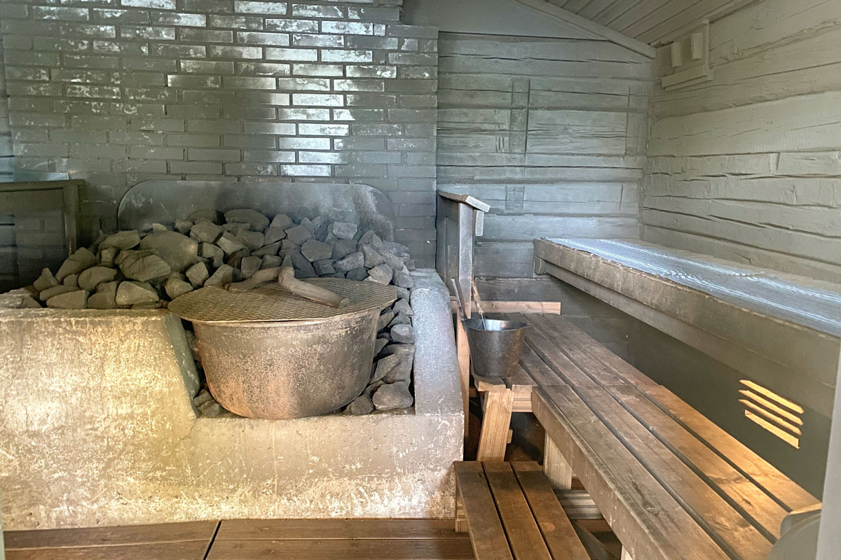 Isokenkäisten Klubi（イソケンカイステンクルビ）のサウナ