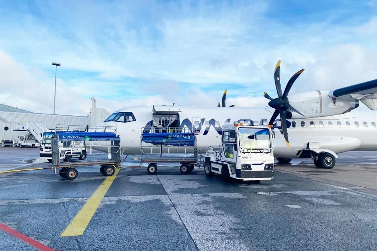 フィンエアーの小型機