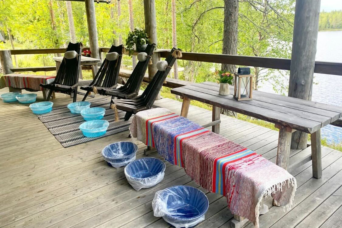 Isokenkäisten Klubi（イソケンカイステンクルビ）のサウナ