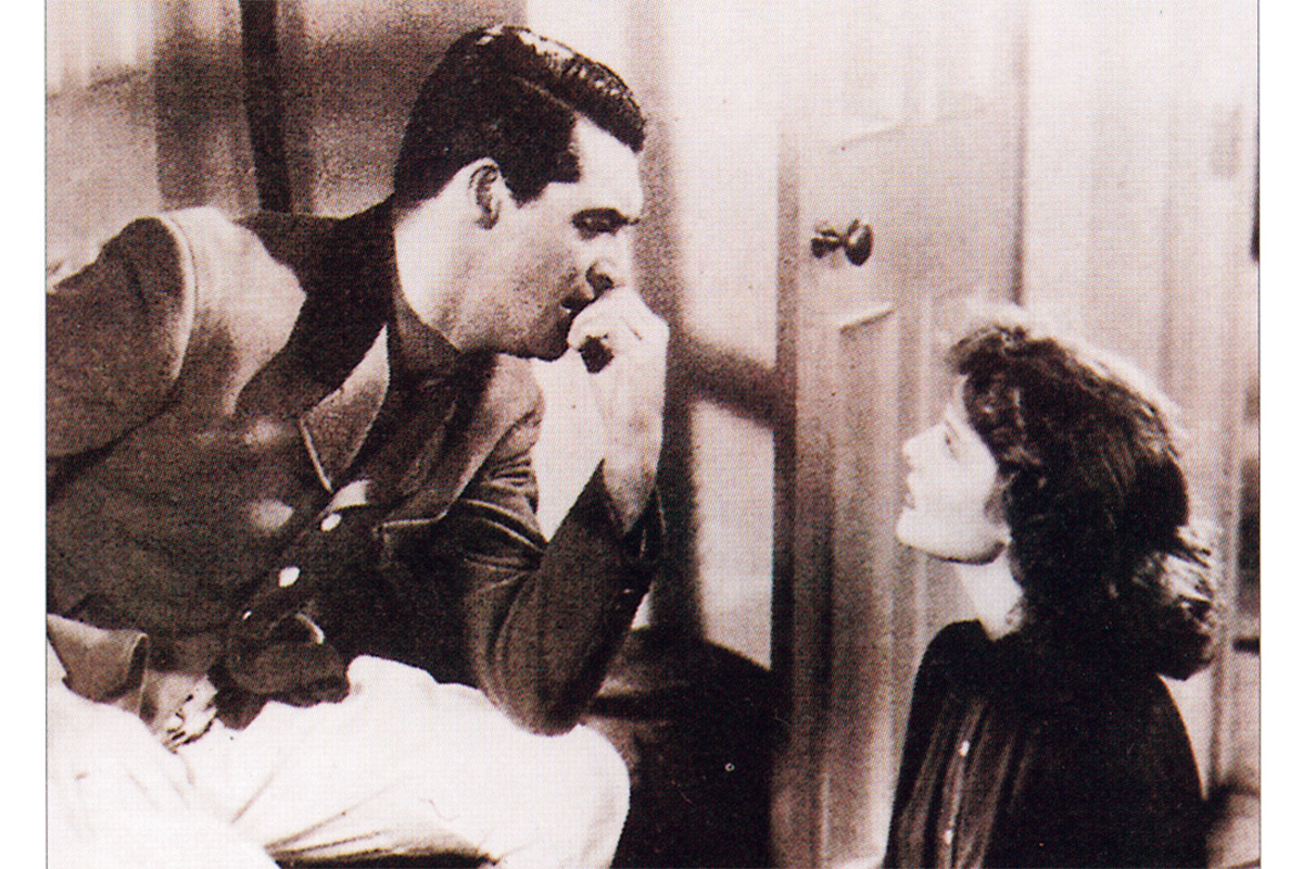 映画『赤ちゃん教育』のワンシーン