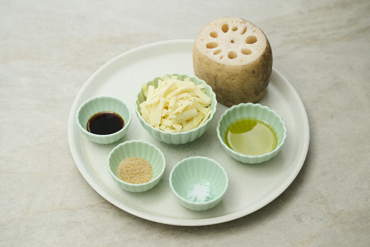 レンコンとチーズの簡単レシピ